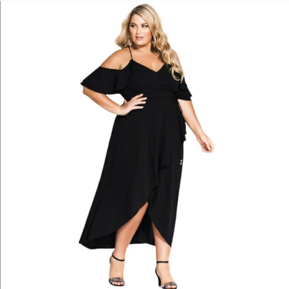 City Chic Miss Jessica maxi dress - Picture 2 of 4